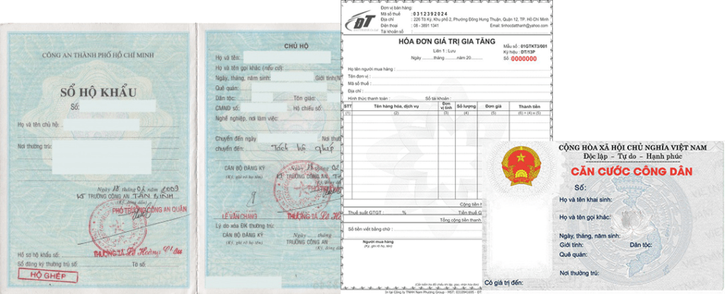 giấy tờ giao dịch