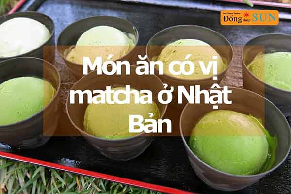 Ẩm thực matcha Nhạta