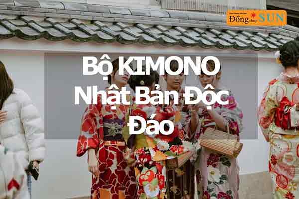 Trang phục Kimono độc đáo
