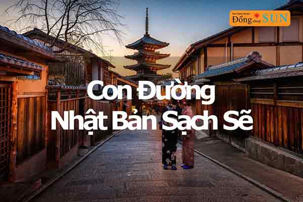 Con đường sạch sẽ, thoáng mát