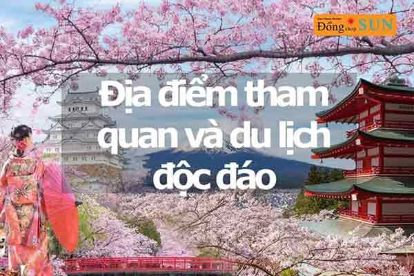 Địa điểm tham quan và du lịch tại Nhật