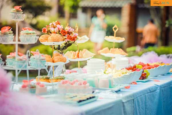 Chọn thực đơn tiệc cho đám cưới