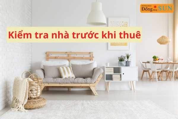 Kiểm tra nhà trước khi thuê