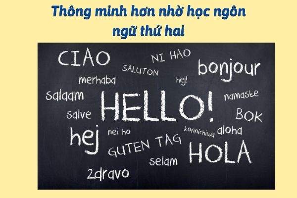 Thông minh hơn nhờ học ngôn ngữ thứ hai