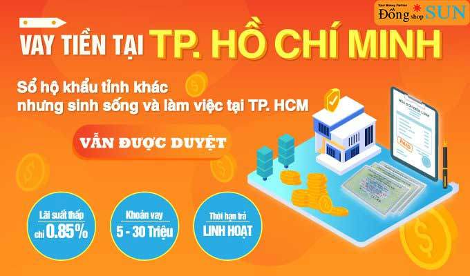 Lãi suất khi vay tiền nhanh và uy tín tại Đồng Shop Sun
