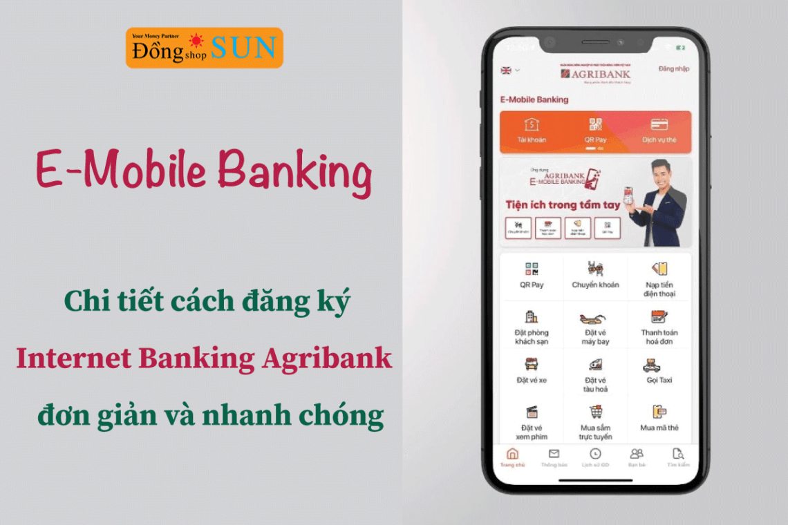 cách đăng ký internet banking agribank