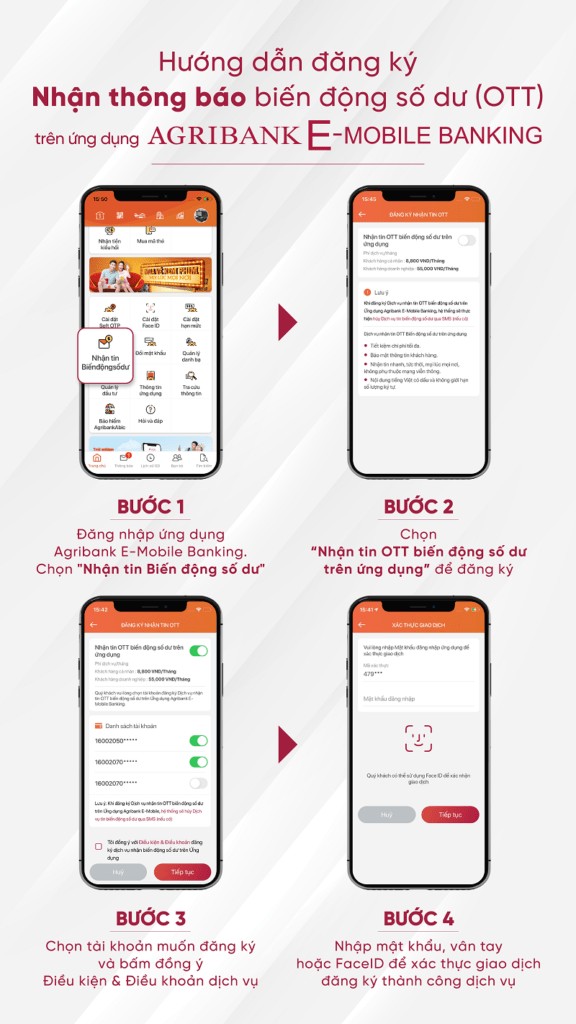 Dịch vụ internet banking Agribank e-mobile