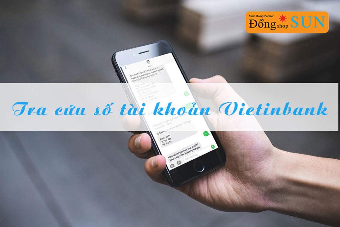 cách kiểm tra tài khoản vietinbank