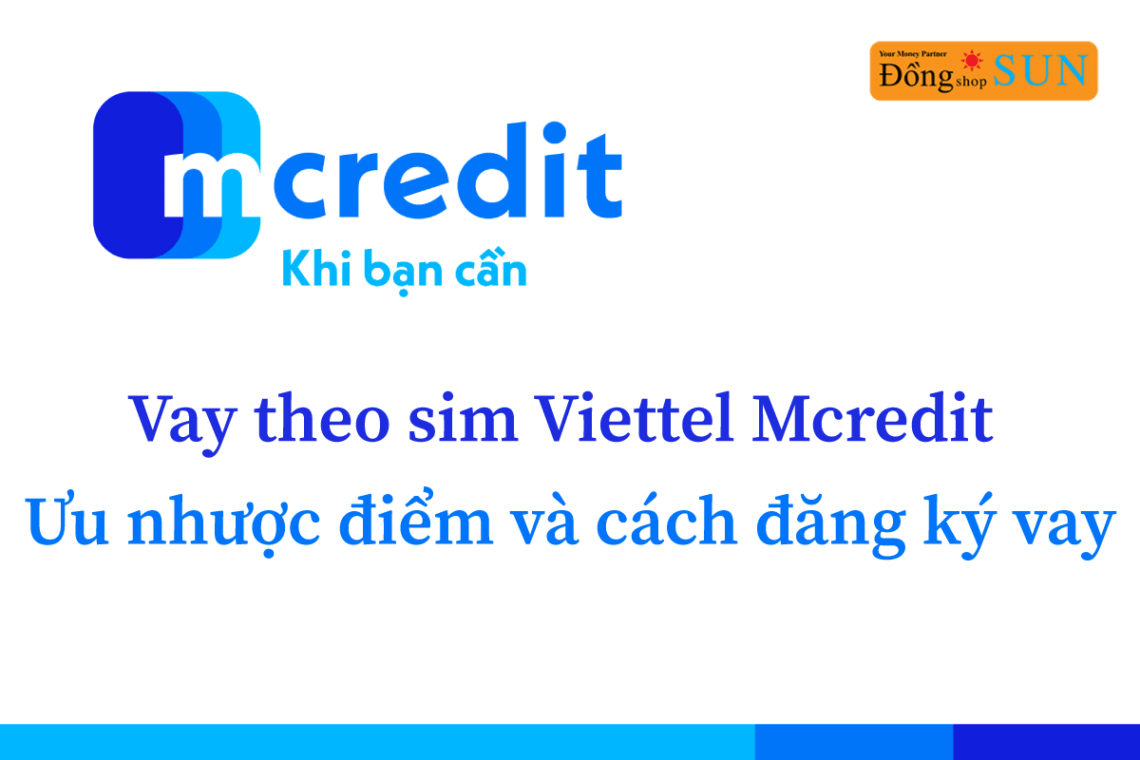 vay tiền theo sim viettel mcredit