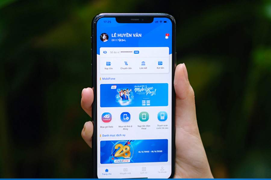 Cách bắn tiền điện thoại MobiFone