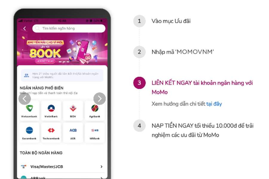 Cách nhập mã giới thiệu Momo nhận quà nhanh chóng