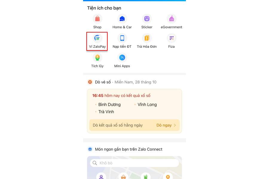 Cách nạp tiền vào ví ZaloPay trên ứng dụng chat Zalo Cách nạp tiền vào ví ZaloPay trên ứng dụng chat Zalo