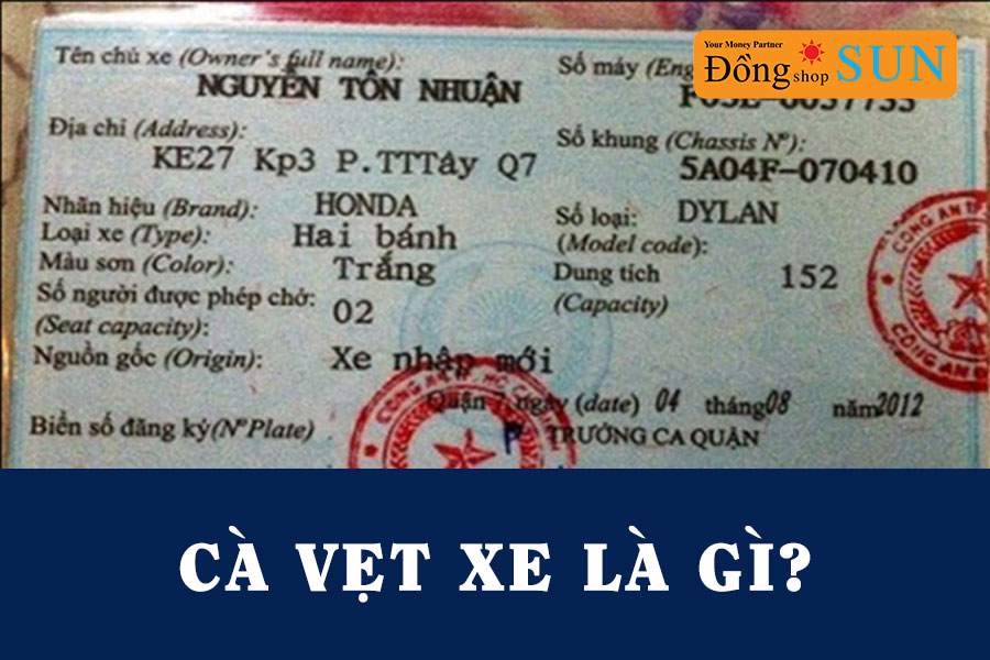cavet xe là gì