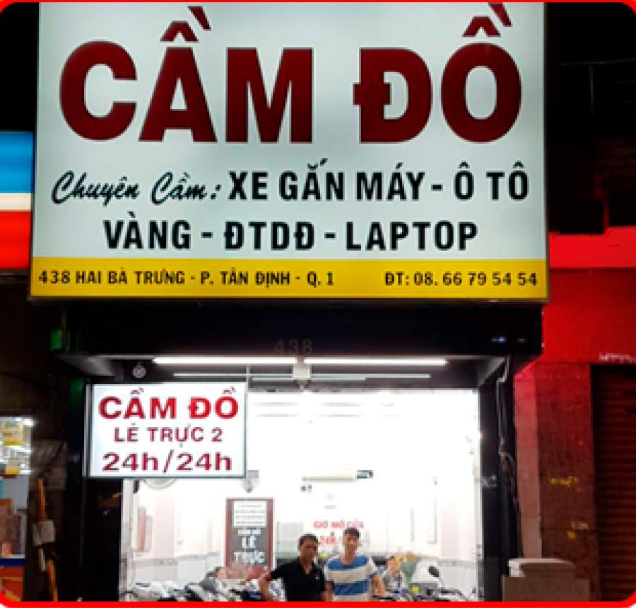 Cửa hàng cầm đồ Quận 1 Lê Trực
