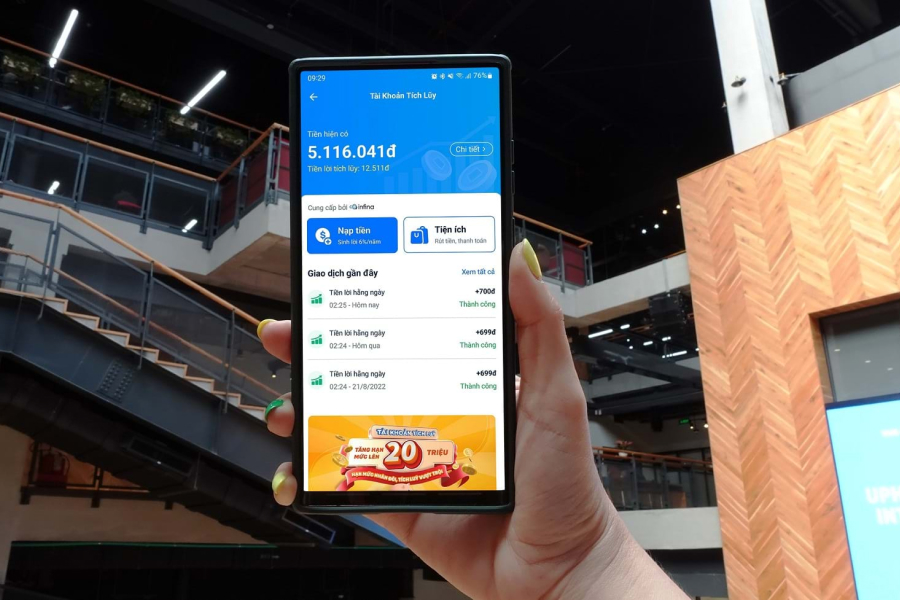 Hướng dẫn sử dụng tài khoản tích lũy ZaloPay