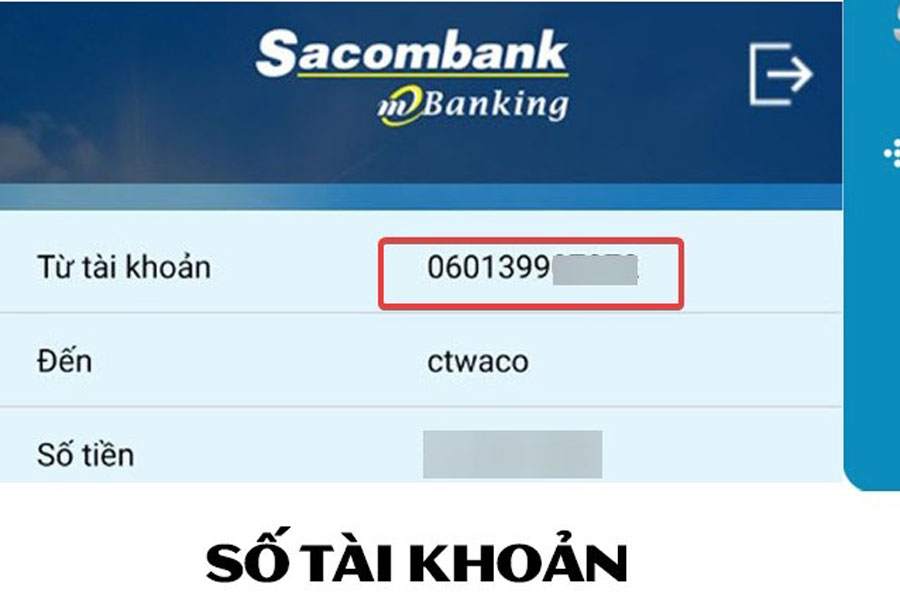 Số tài khoản ngân hàng Sacombank là gì?