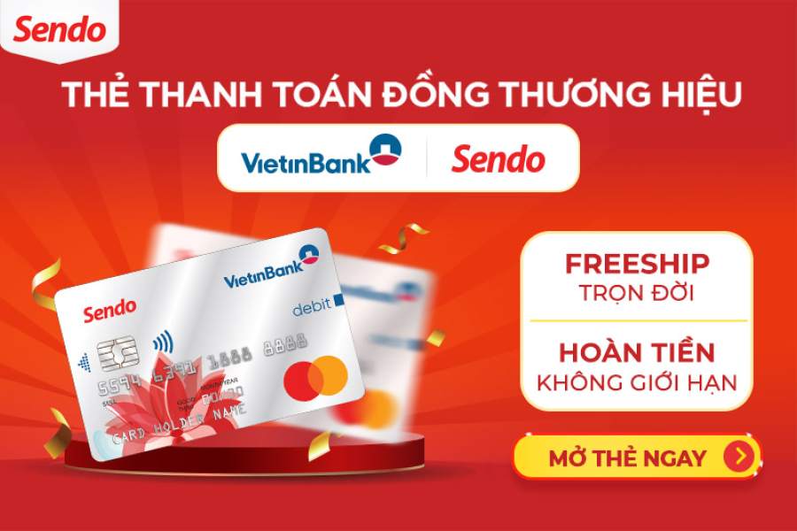 Thẻ Tín dụng Quốc tế Mastercard Debit Platinum VietinBank Sendo là gì?