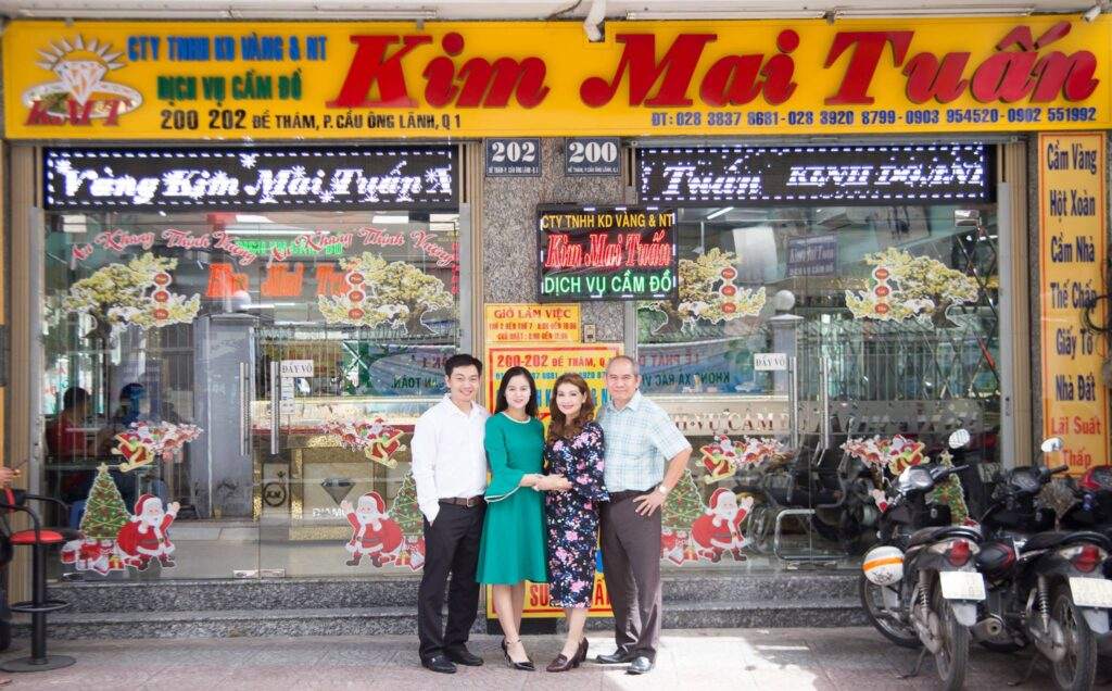 Cầm vàng, cầm đồ quận 1 Kim Mai Tuấn