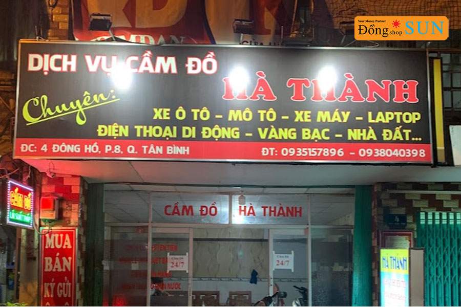 Cầm đồ Hà Thành