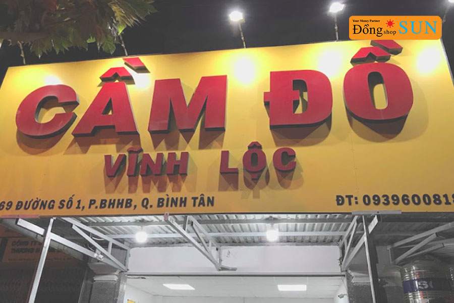 Cầm đồ Vĩnh Lộc
