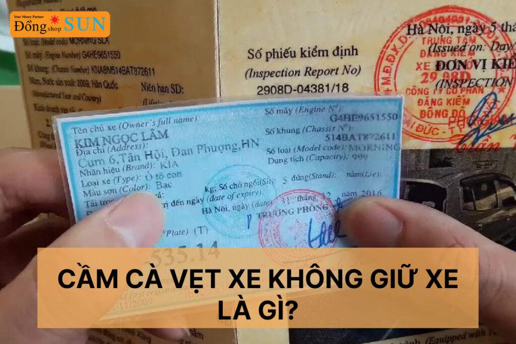 Cầm cavet xe không giữ xe là gì?