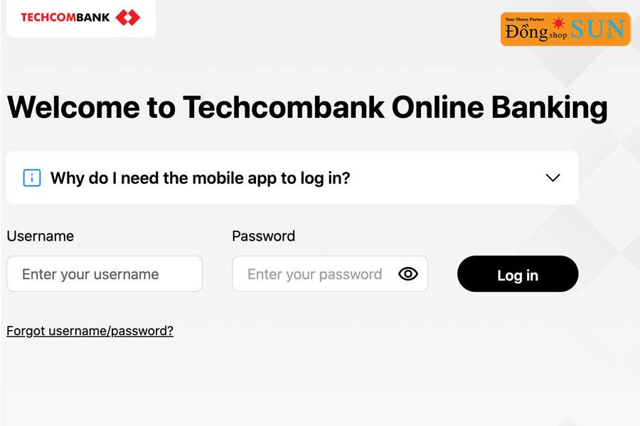 Đăng ký tài khoản online trên website